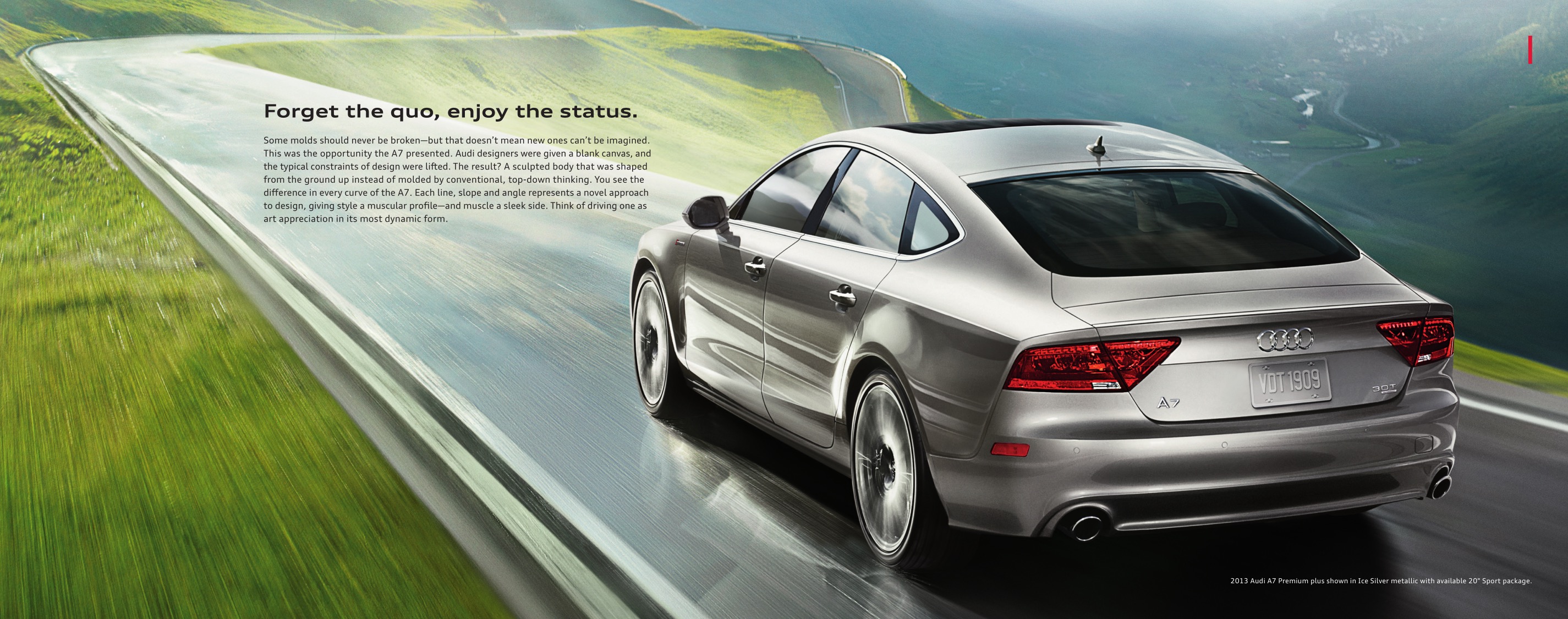 2013 Audi A7 Brochure Page 5